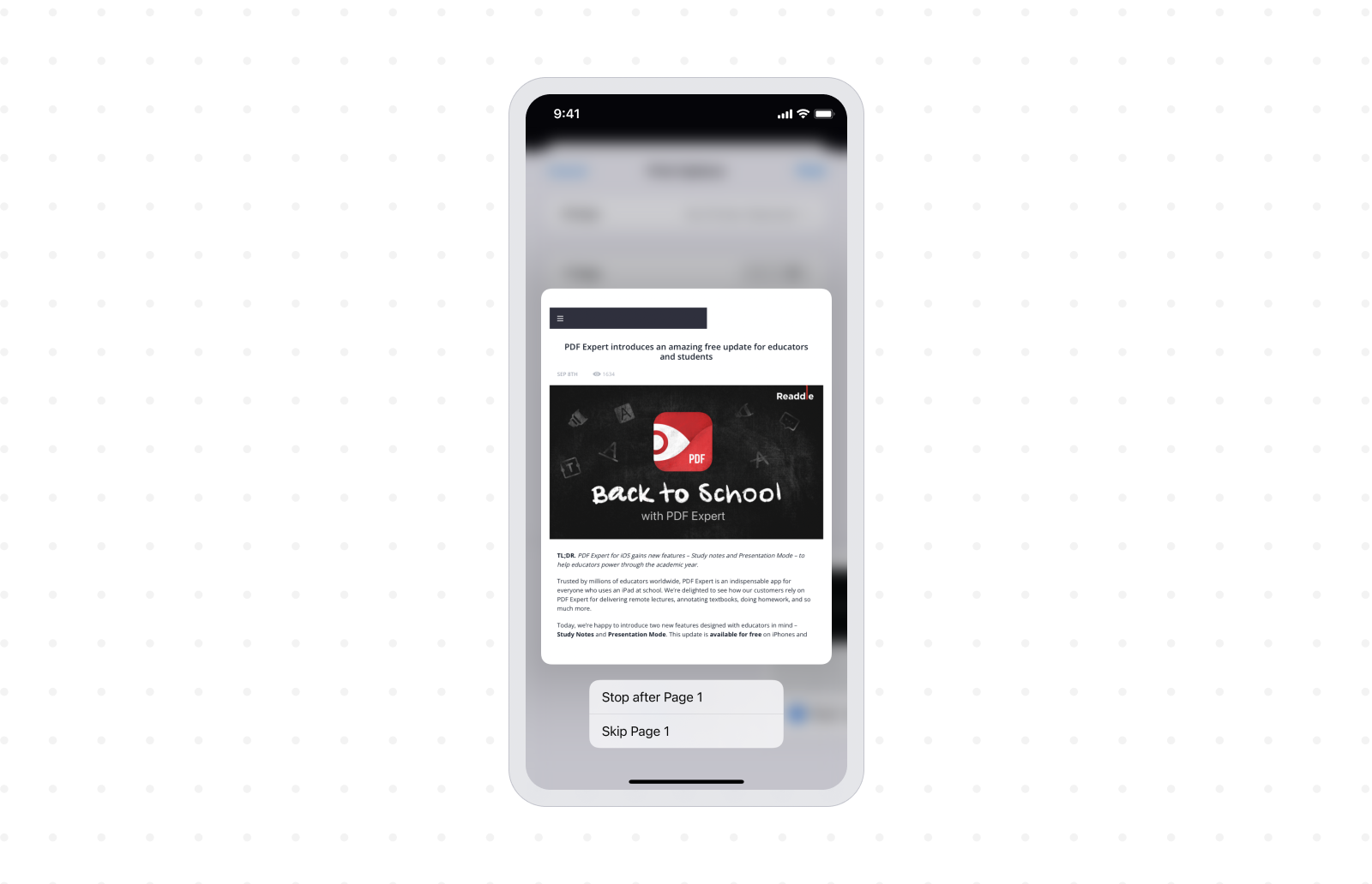 How to Save a Webpage as a PDF on iPhone and iPad